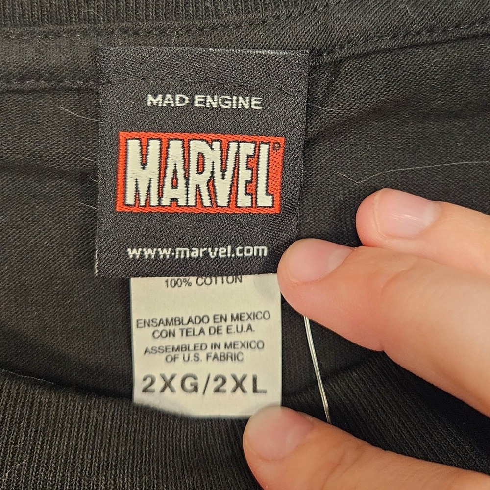 Marvel Zombies Mad Engine Black Graphic T-Shirt Mens 2XL New With Tags - Picture 4 of 10